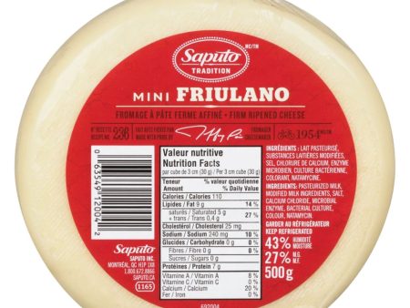 Mini Friulano Cheese Sale