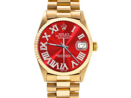 [Customizable] Pre-Owned Rolex Day-Date Presidential 36mm Discount