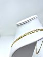 14K 8mm Diamond Cut Solid Curb Chain Discount