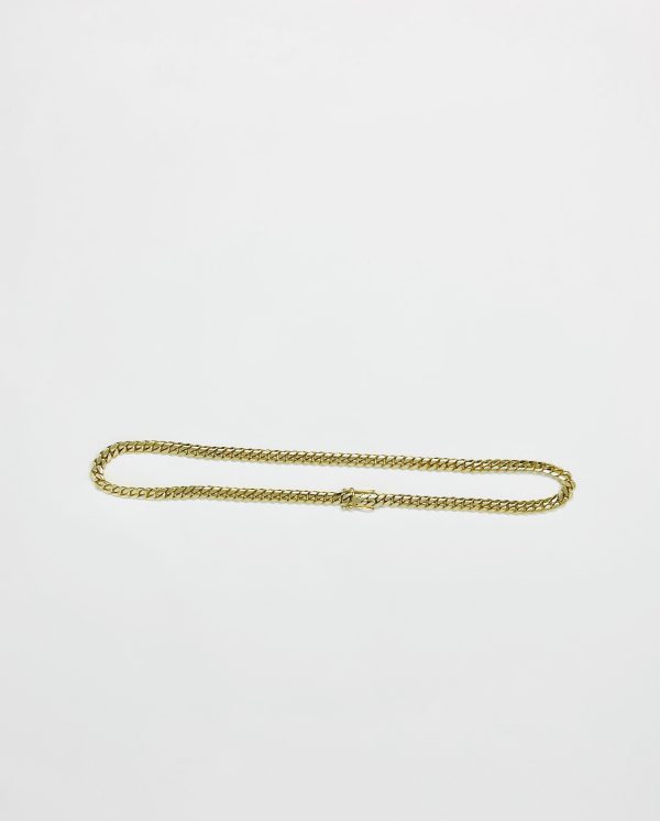 14K 10mm Solid Miami Cuban Chain on Sale