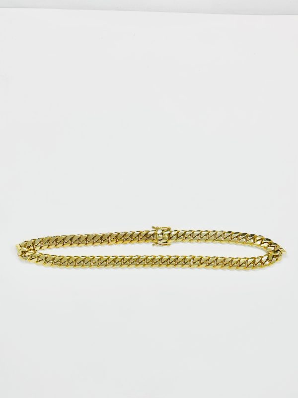 10K 14mm Solid Miami Cuban Chain Online Sale