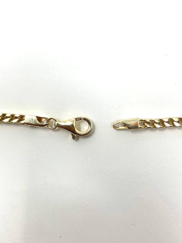 14K 5.5mm Semi-Solid Franco Chain Online Hot Sale