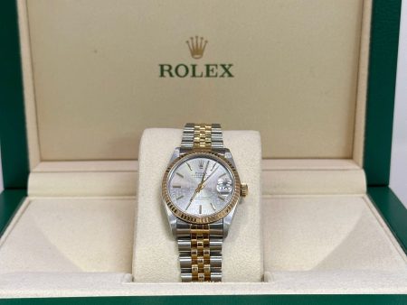 [CUSTOMIAZBLE] LADIES ROLEX 31MM TWO-TONE PRE-OWNED Hot on Sale