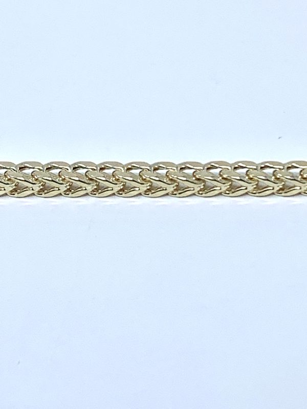 10K 2mm Semi-Solid Franco Chain on Sale