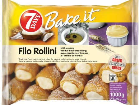 Bake it Filo Rollini with Cream For Discount