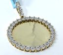 10K 0.86CT Gold Memory Pendant Charm Sale