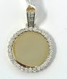 10K 0.75CT Yellow Gold Memory Pendant Charm Supply