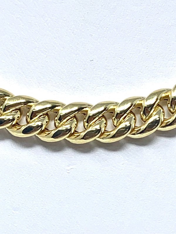 10K 9mm Semi-Solid Miami Cuban Chain Discount