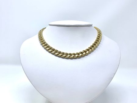 10K 11mm Semi-Solid Miami Cuban Chain Online Sale