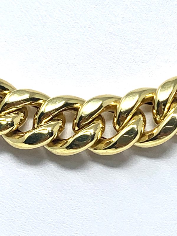 10K 13mm Semi-Solid Miami Cuban Chain For Sale