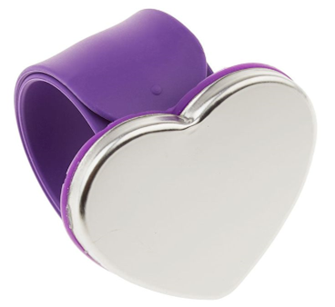 Magnetic Pincushion with Slap Band Bracelet Heart Shape on Sale