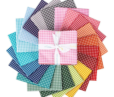 1 8th Inch Gingham Fat Quarter Bundle Online