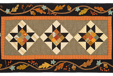 Autumn Splendor Table Runner Pattern Online now