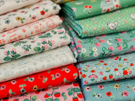 Poppie Cotton Home Sweet Home Fat Quarter Bundle For Cheap